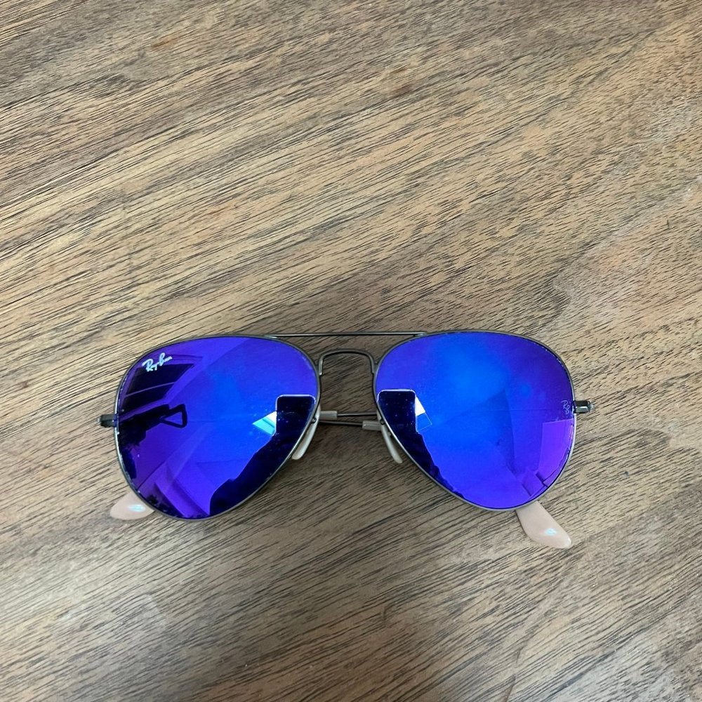 Ray Bans - Purple Lenses